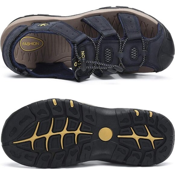 〽️Men\'s Hiking Sandals Blue Outdoor Athletic Walking Casual Sports Shoes